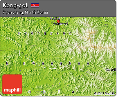 Physical Map of Kong-gol
