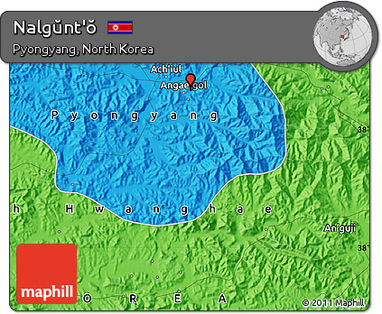 Political Map of Nalgŭnt'ŏ