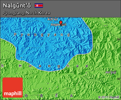 Political Map of Nalgŭnt'ŏ
