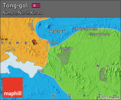 Political Map of Tong-gol