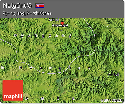 Satellite Map of Nalgŭnt'ŏ
