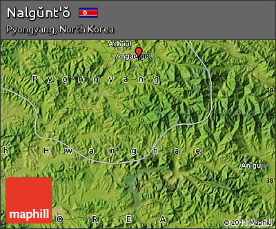 Satellite Map of Nalgŭnt'ŏ