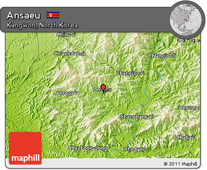 Physical 3D Map of Ansaeu