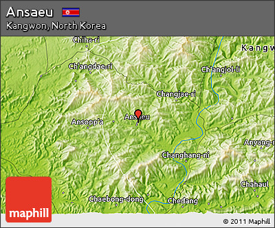 Physical 3D Map of Ansaeu
