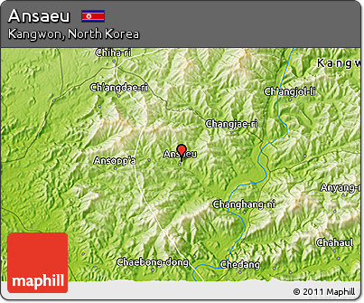 Physical 3D Map of Ansaeu