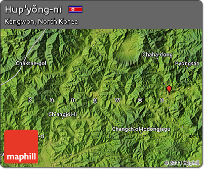 Satellite Map of Hup'yŏng-ni