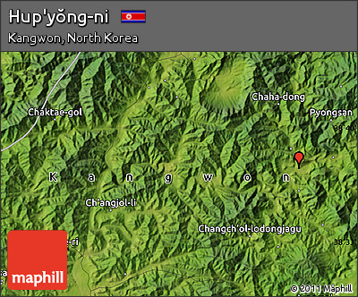 Satellite Map of Hup'yŏng-ni