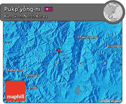 Political Map of Pukp'yŏng-ni