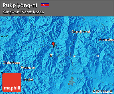 Political Map of Pukp'yŏng-ni