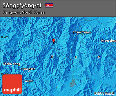 Political Map of Sŏngp'yŏng-ni