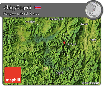Satellite Map of Chigyŏng-ni