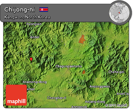 Satellite Map of Chijong-ni