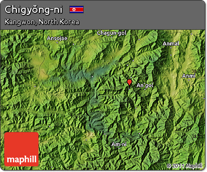 Satellite Map of Chigyŏng-ni