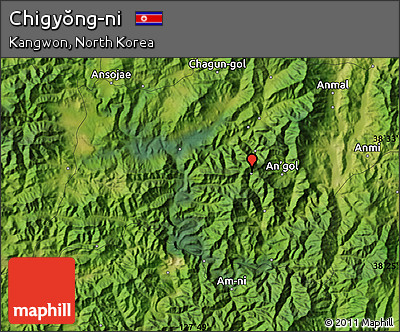 Satellite Map of Chigyŏng-ni