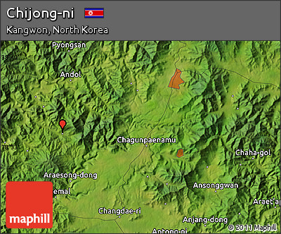 Satellite Map of Chijong-ni