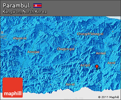 Political Panoramic Map of Parambul