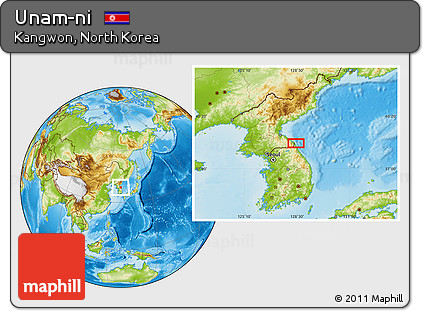 Physical Location Map of Unam-ni