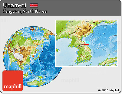 Physical Location Map of Unam-ni