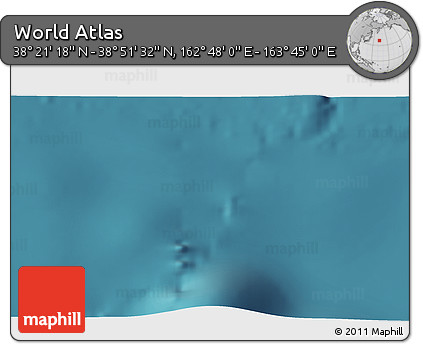 Satellite 3D Map of the Area around 38° 36' 25" N, 163° 16' 30" E
