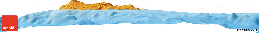 Political Horizon Map of the Area around 38° 36' 25" N, 27° 7' 30" W Political Horizon Map of the Area around 38° 36' 25" N, 27° 7' 30" W