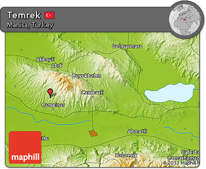 Physical 3D Map of Temrek