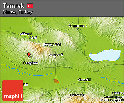Physical 3D Map of Temrek