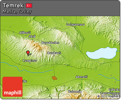 Physical 3D Map of Temrek