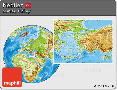 Physical Location Map of Nebiler