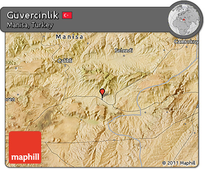 Satellite 3D Map of Güvercinlik