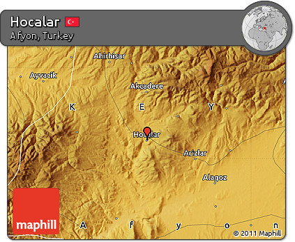Physical Map of Hocalar