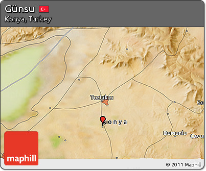 Satellite 3D Map of Günsu