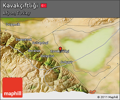 Satellite 3D Map of Kavakçiftliği