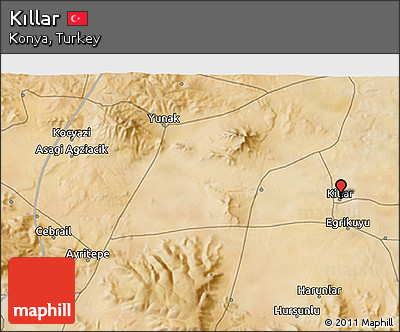 Satellite 3D Map of Kıllar