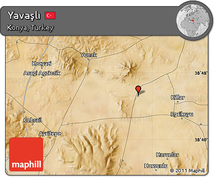 Satellite Map of Yavaşlı