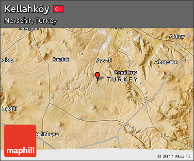 Satellite 3D Map of Kellahköy
