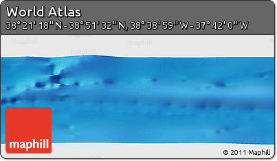 Physical Panoramic Map of the Area around 38° 36' 25" N, 38° 10' 29" W
