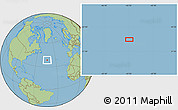 Savanna Style Location Map of the area around 38° 36' 25" N, 43° 16' 29" W