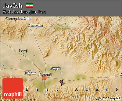 Satellite Map of Javāsh