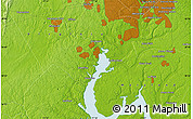 Physical Map of Aquia Harbour