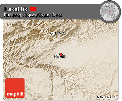 Satellite 3D Map of Haxaklik