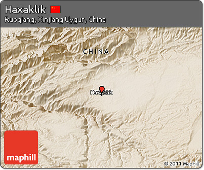 Satellite 3D Map of Haxaklik