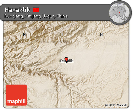 Satellite Map of Haxaklik