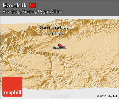 Political Panoramic Map of Haxaklik