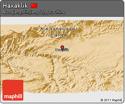 Political Panoramic Map of Haxaklik
