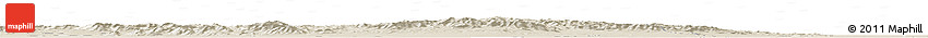 Shaded Relief Horizon Map of the Area around 38° 36' 25" N, 91° 52' 30" E