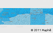 Political Panoramic Map of the area around 38° 36' 25" N, 91° 43' 29" W