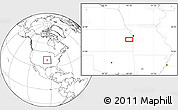 Blank Location Map of Gardner