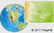 Physical Location Map of Gardner