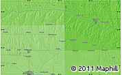 Political Map of the area around 38° 36' 25" N, 98° 31' 30" W