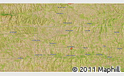 Satellite 3D Map of the area around 38° 36' 25" N, 99° 22' 30" W